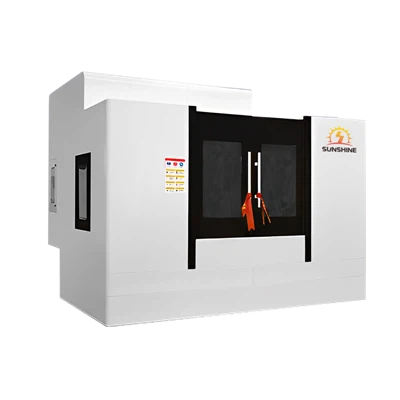 افقی مشینی مرکز الٹی ٹی قسم کاٹنے والی مشین